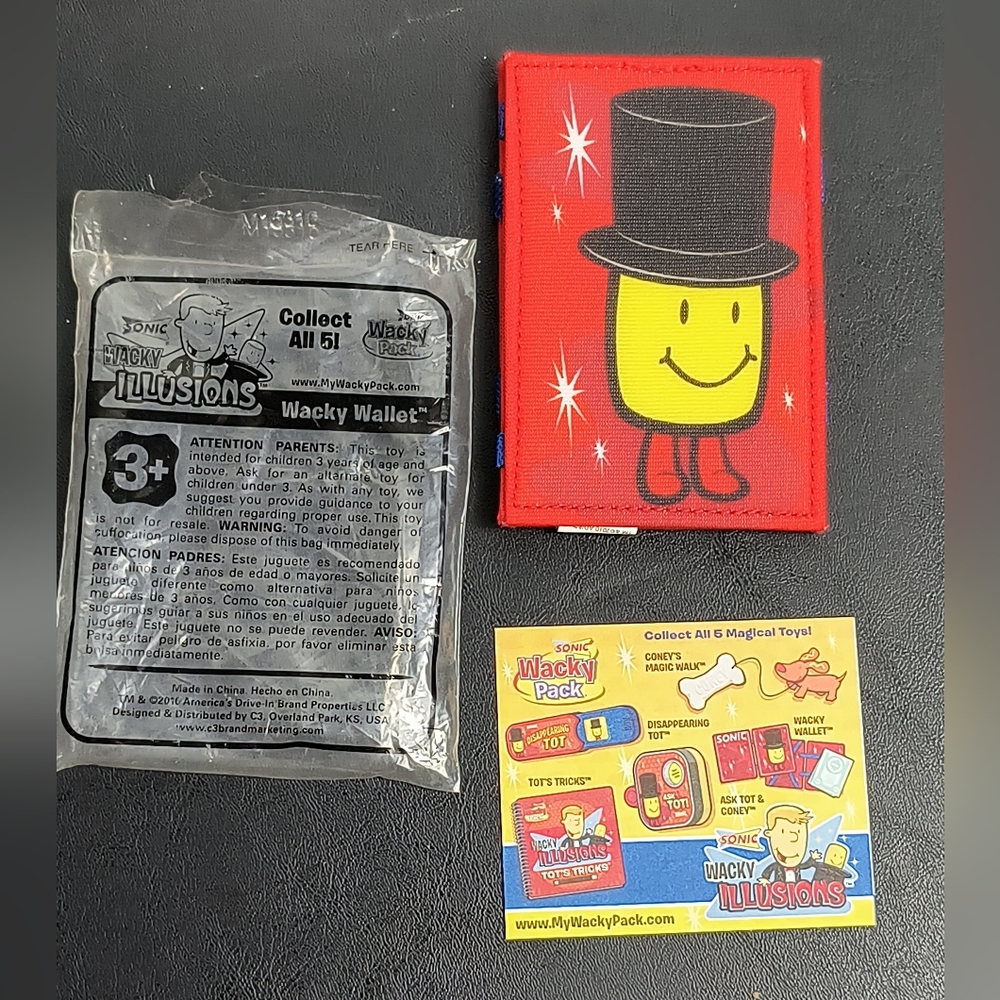 Sonic Wacky Wallet Red
